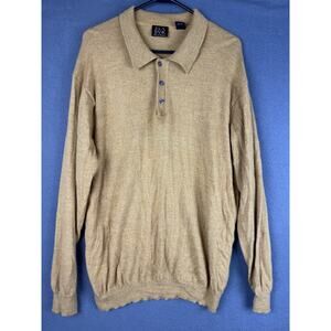 Jos A Bank Signature 100% Merino Wool Sweater Men’s 2XL Casual Modern Preppy